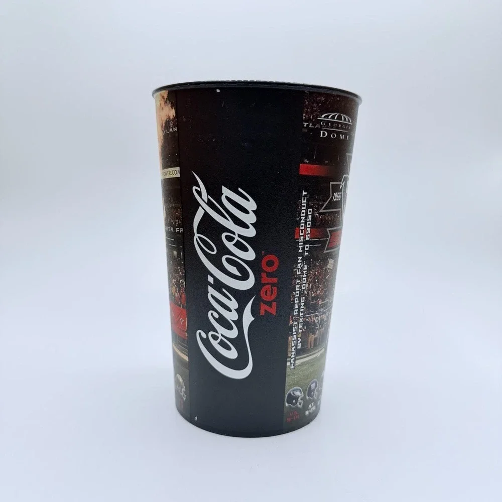 Atlanta Falcons 50 Seasons Coca-Cola Zero Souvenir Cup 1966-2015 Georgia Dome